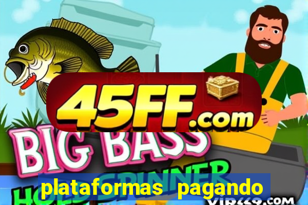 plataformas pagando no cadastro facebook